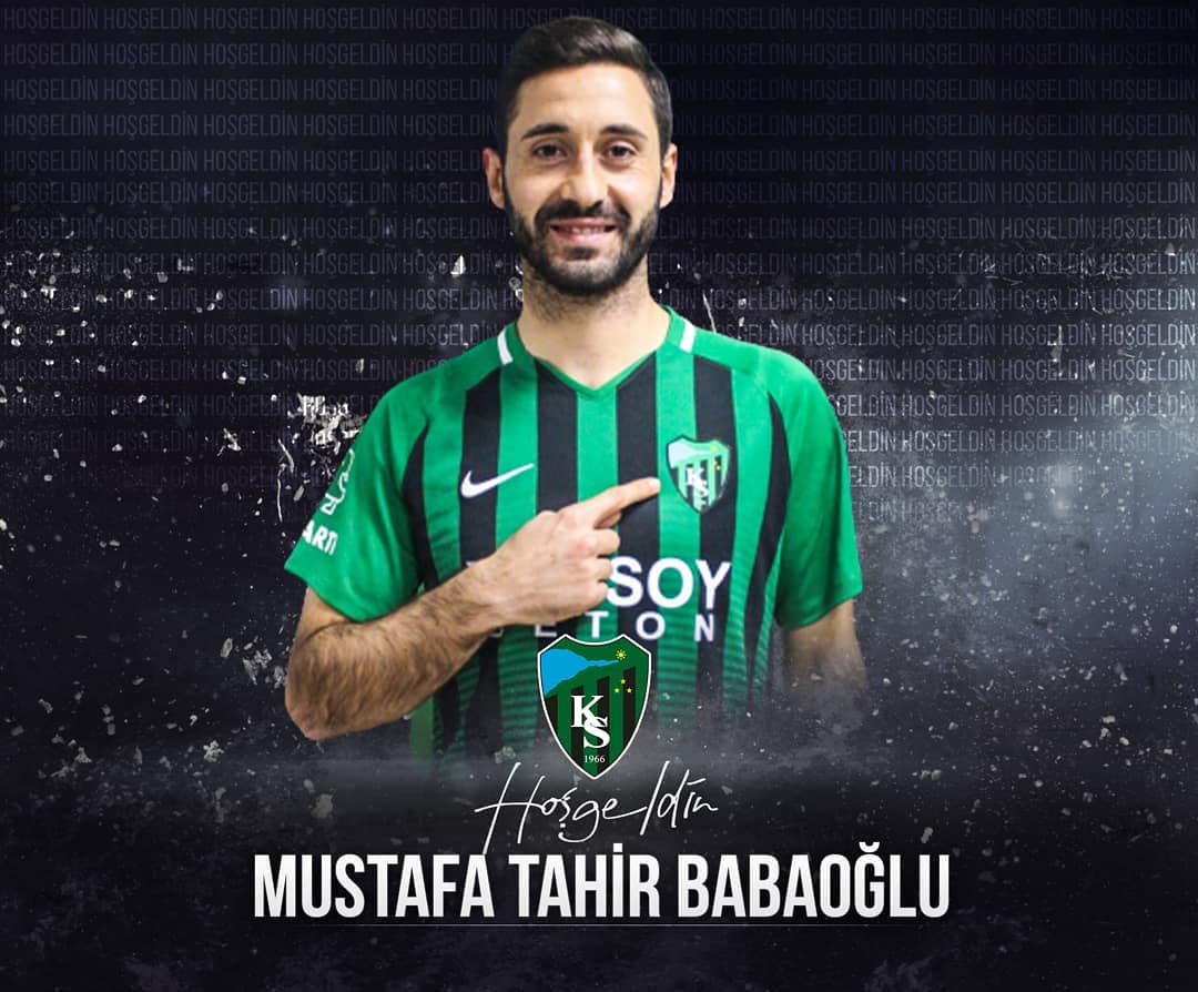 Kocaelispor'a Hoşgeldin Mustafa Tahir Babaoğlu!
