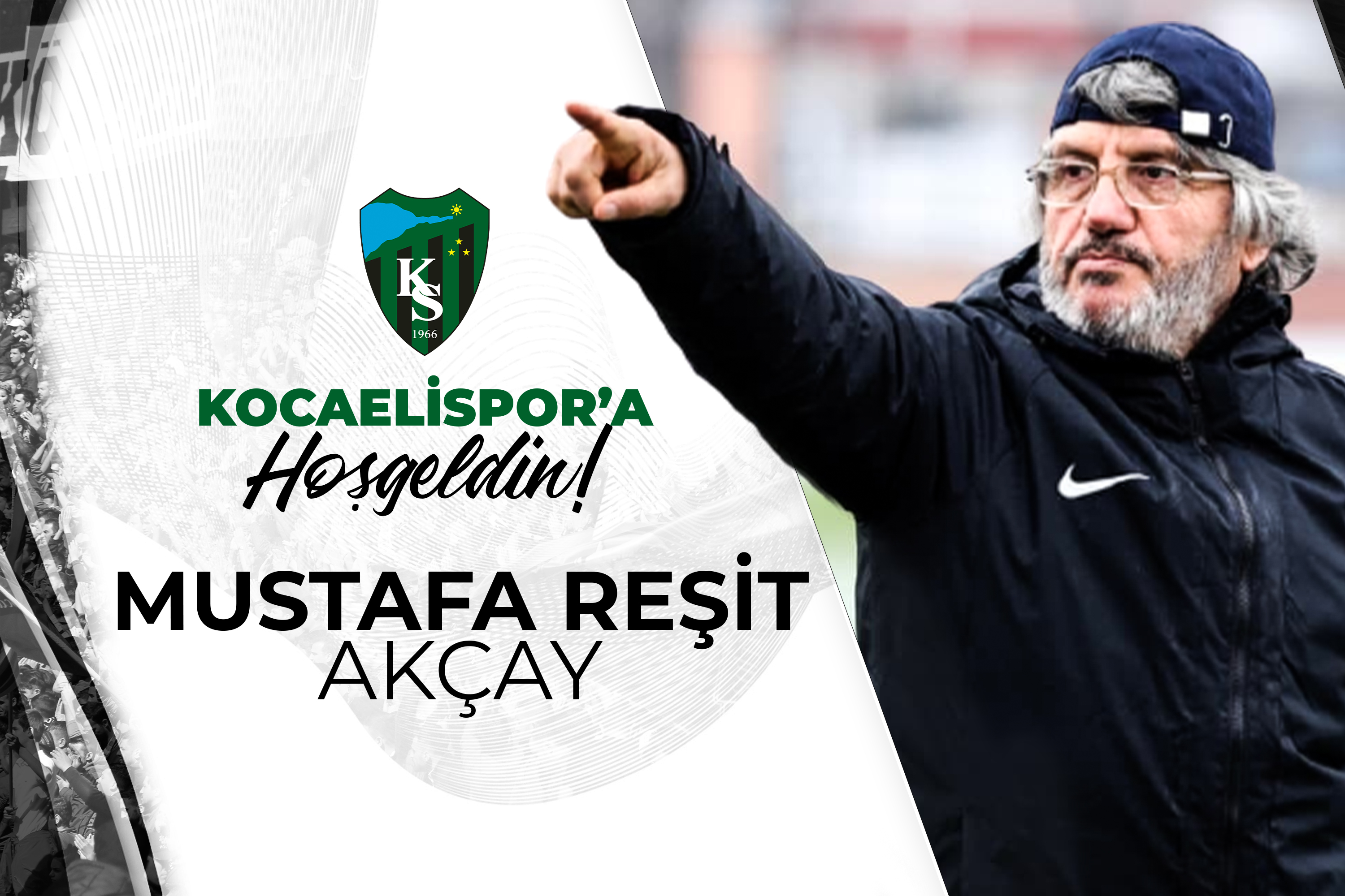 Kocaelispor'a Hoşgeldin Mustafa Reşit Akçay!