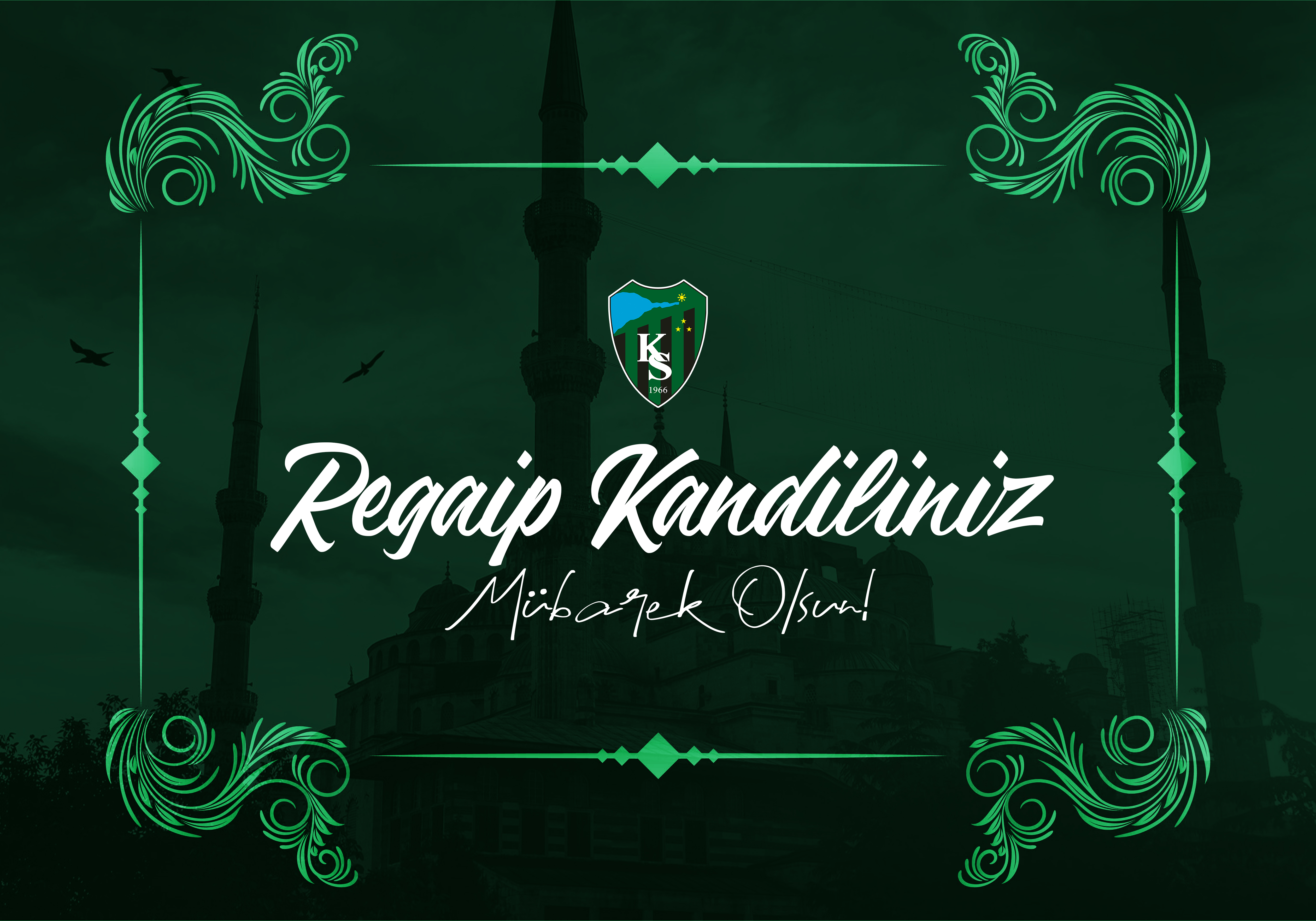 Regaip Kandiliniz Mübarek Olsun!