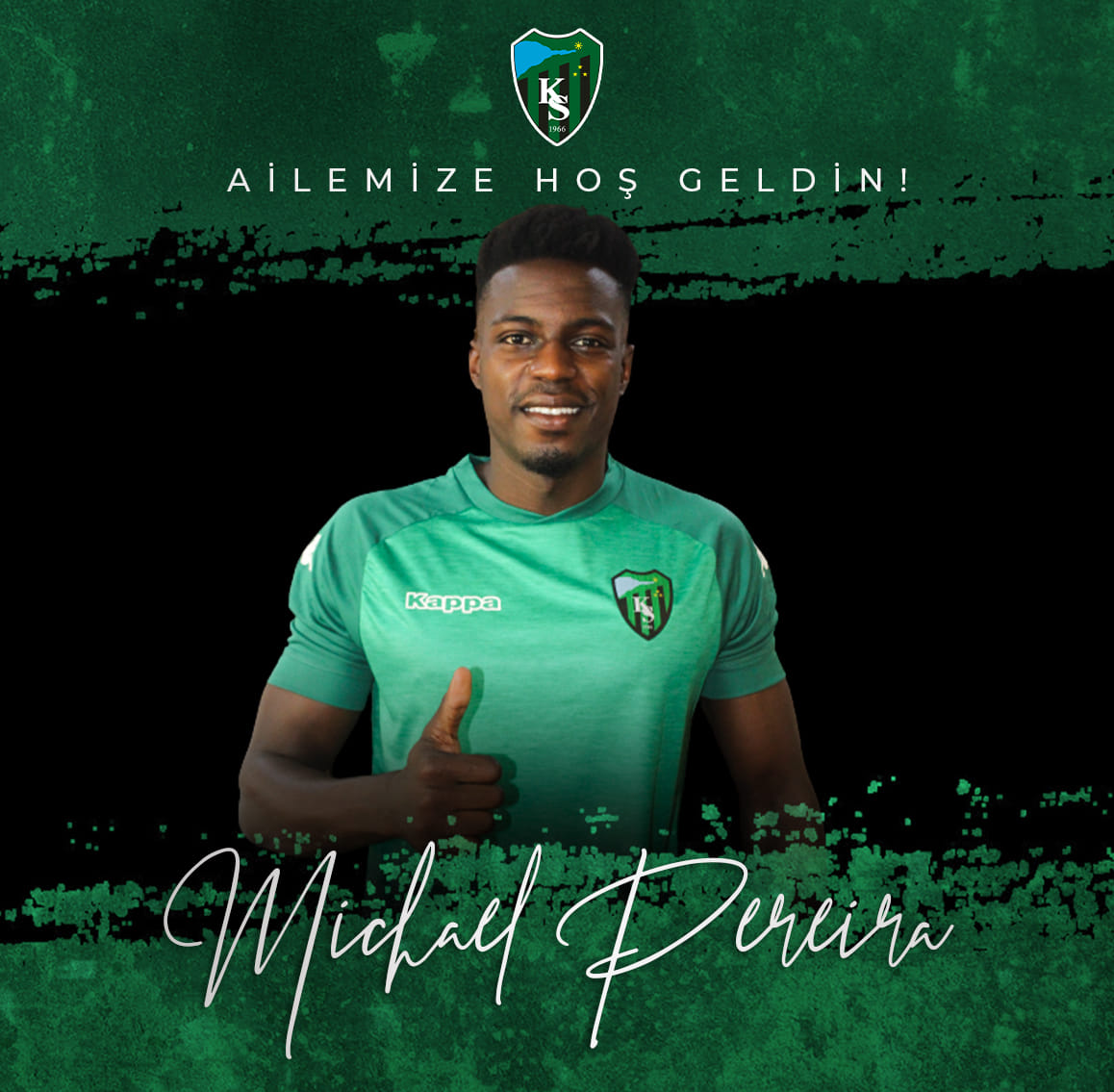 Ailemize Hoş Geldin Michael Pereira!