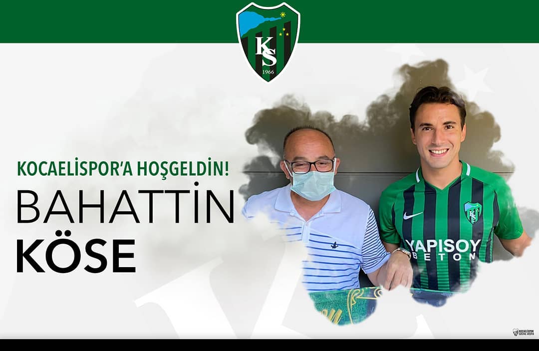 Kocaelispor'a Hoşgeldin Bahattin Köse!