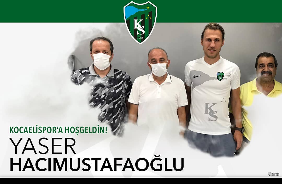 Kocaelispor'a Hoşgeldin Yaser Hacımustafaoğlu!